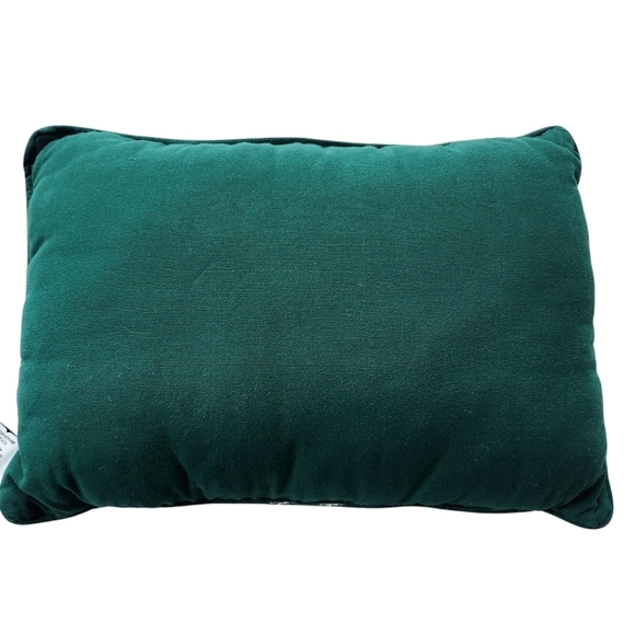 Vintage Riverdale Tapestry Christmas Santa Train Throw Pillow - Picture 2 of 4